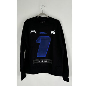 Hunta Racing MX23 Champ Sweatshirt Mens XL Black Blue New Motorcross Champion